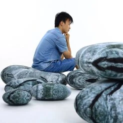 Pierre Rocher Galet Coussin Lot De 7 -Univers du Lit Boutique c6d4976bd392469aa8ef5029b8aa9a85