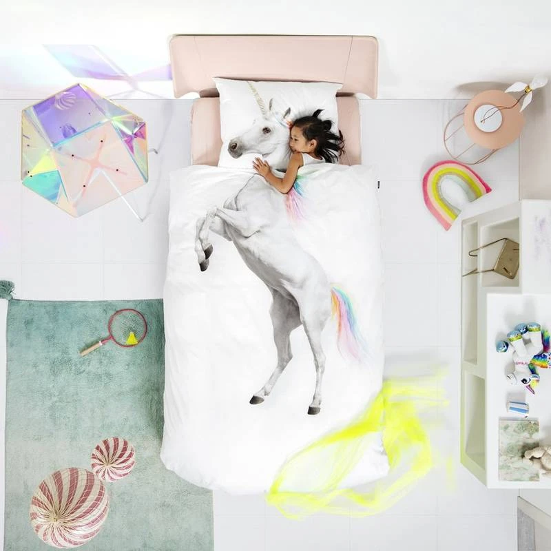 Snurk Parure De Lit Licorne - 1 Personne 4 Snurk Parure De Lit Licorne - 1 Personne – Image 2