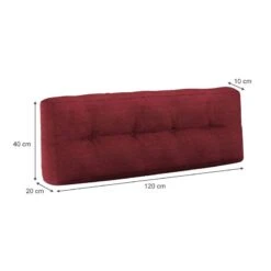 Coussin Dossier Premium Rouge -Univers du Lit Boutique d73f91c24c994f5baf98039f6c840cb1