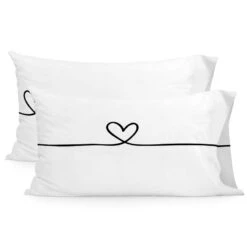 My Love Taie D'oreiller (2er Set)
