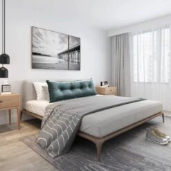 Grand Coussin De Lit Décoratif, Velours -Univers du Lit Boutique e6ee36b504c643bca30d5670cd4fd124