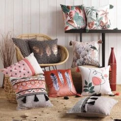 Coussin Déco Cocochic -Univers du Lit Boutique f608c914466f4c8984b4da9dfe329226