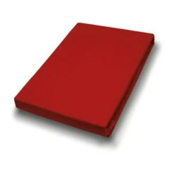 Drap-housse En Jersey Lom -Univers du Lit Boutique jersey spannbetttuch 420g rot in drei verschiedenen groessen 1293174