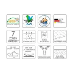 Matelas Mazzy Mousse Froide -Univers du Lit Boutique matratze mazzy kaltschaum 90 x 200cm 3385129